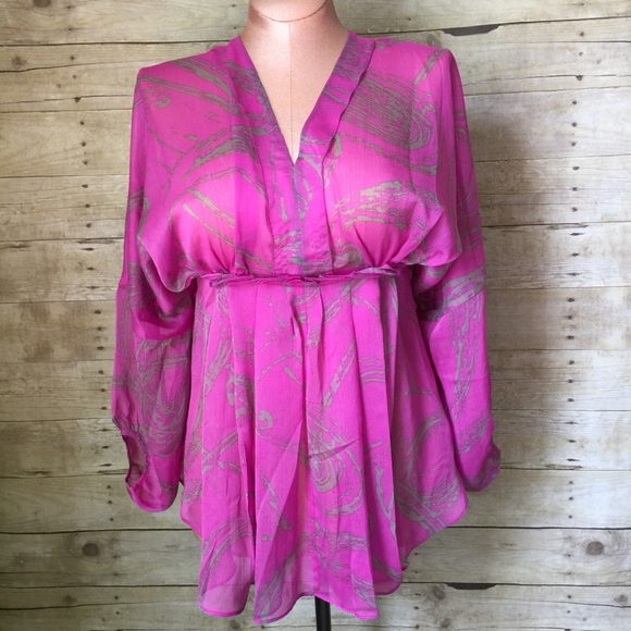 Lane Bryant Tops - ➕Lane Bryant kimono blouse NWT